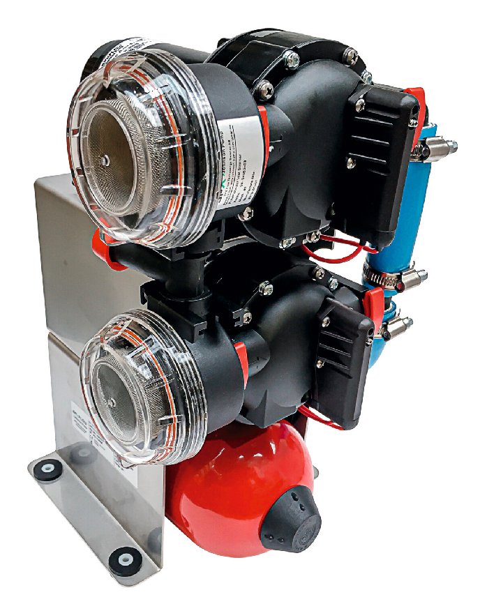 Plastimo aquajet duo 12v 38l/mn 40psi