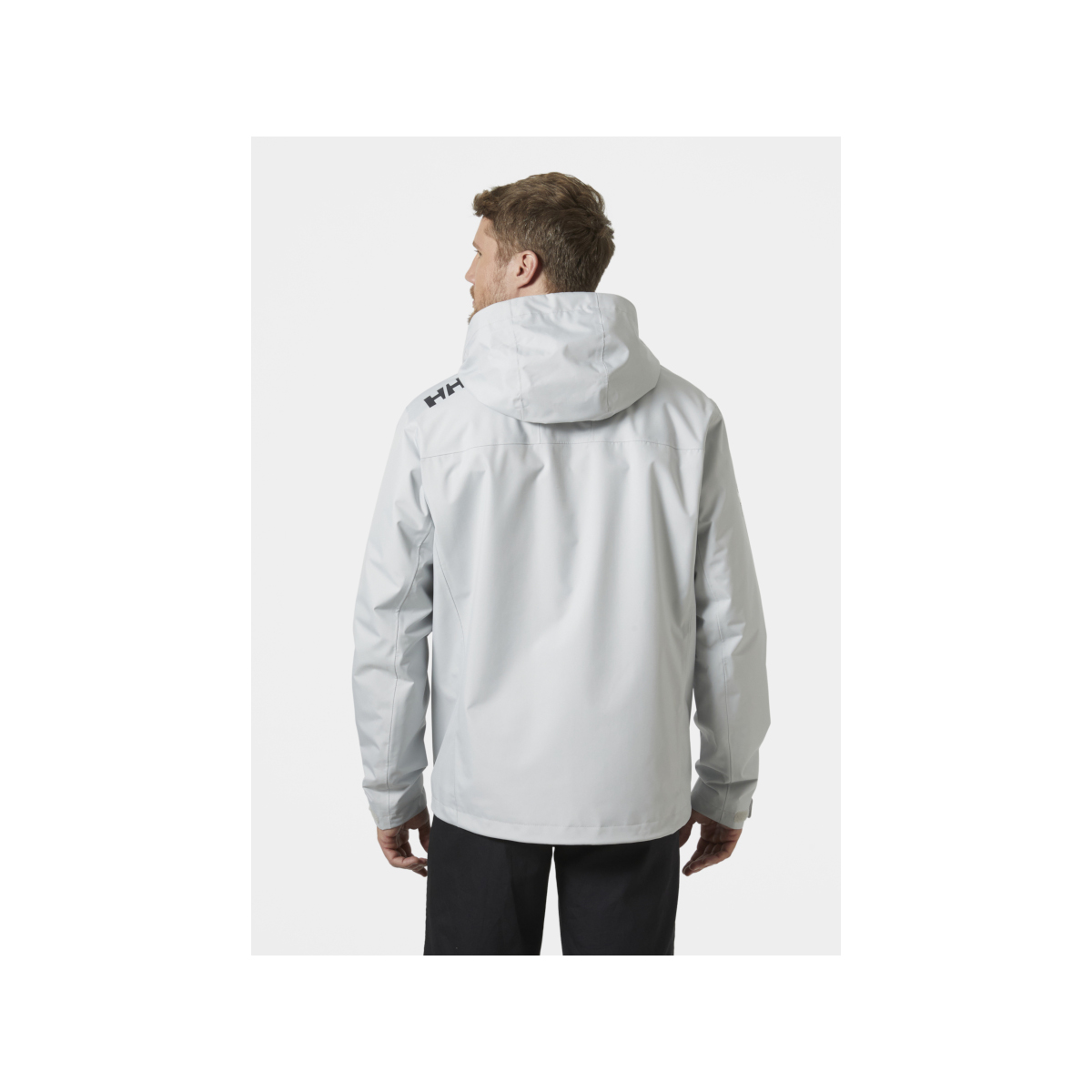 Helly Hansen Crew Hooded Veste de voile Midlayer 2.0 pour homme, gris, taille 2XL