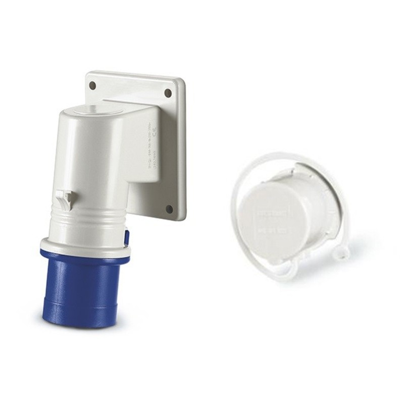 Plastimo prolongateur 16a 2+t bleu 220v ip44