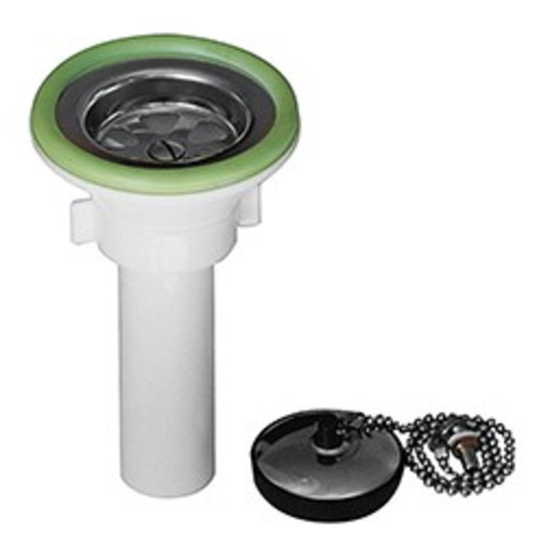Plastimo bonde d'evier droite avec bouchon