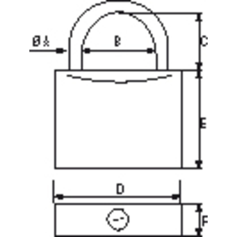 Plastimo cadenas laiton 40mm anse 150mm (12x)
