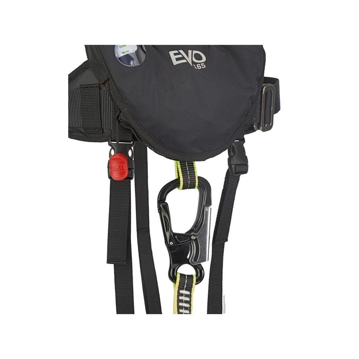 Plastimo gilet gf evo 165 auto ps+harn noir+sc