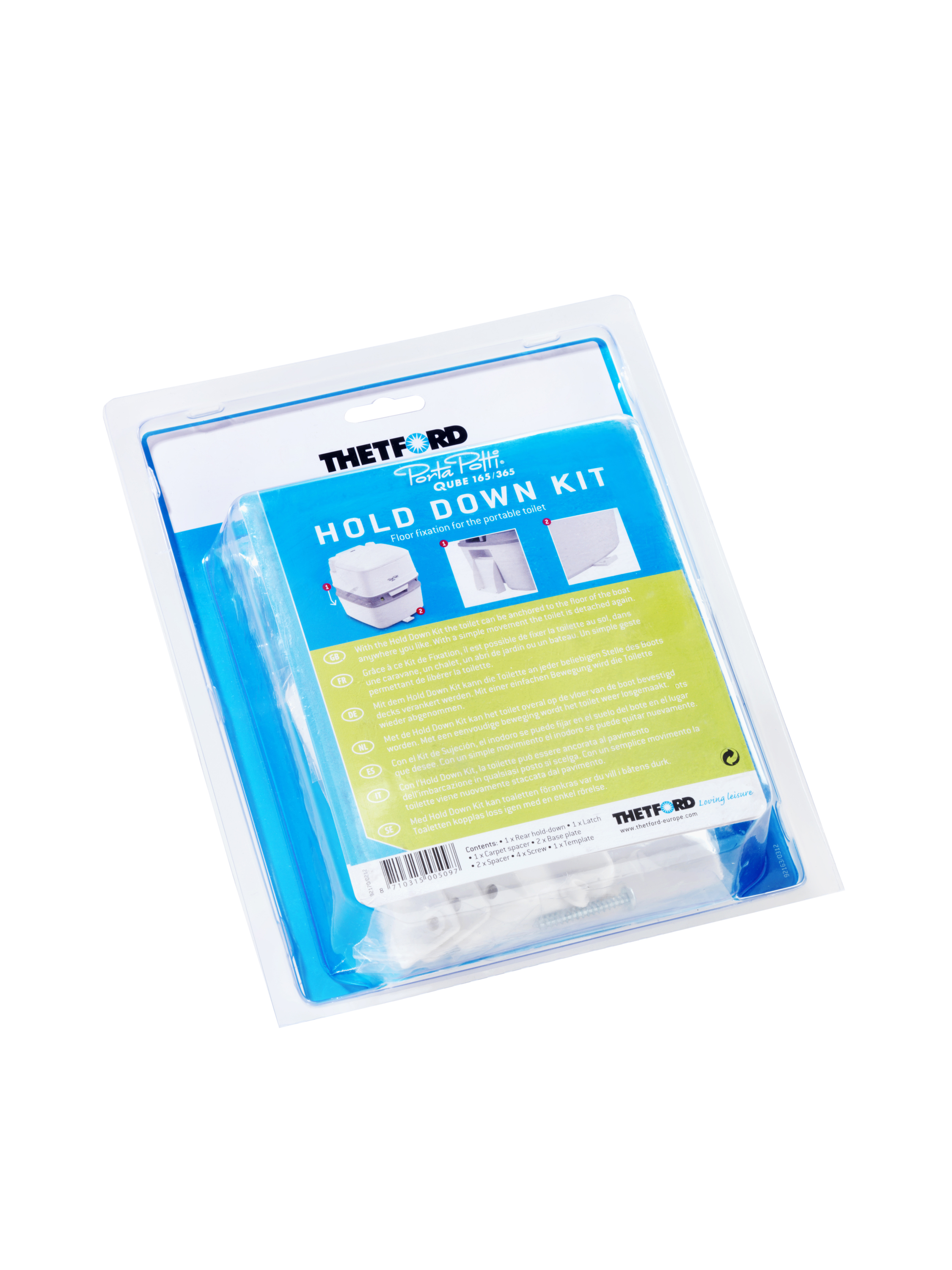 Plastimo kit de fixation pour wc porta potti 165