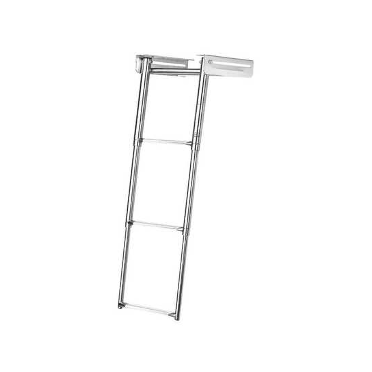 Plastimo echelle 3 echelons escamotable+encastr