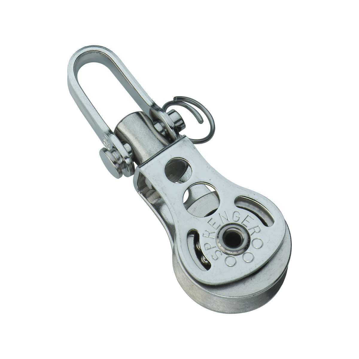 Hs sprenger Micro XS Block pour fil 4mm - simple avec manille pivotante