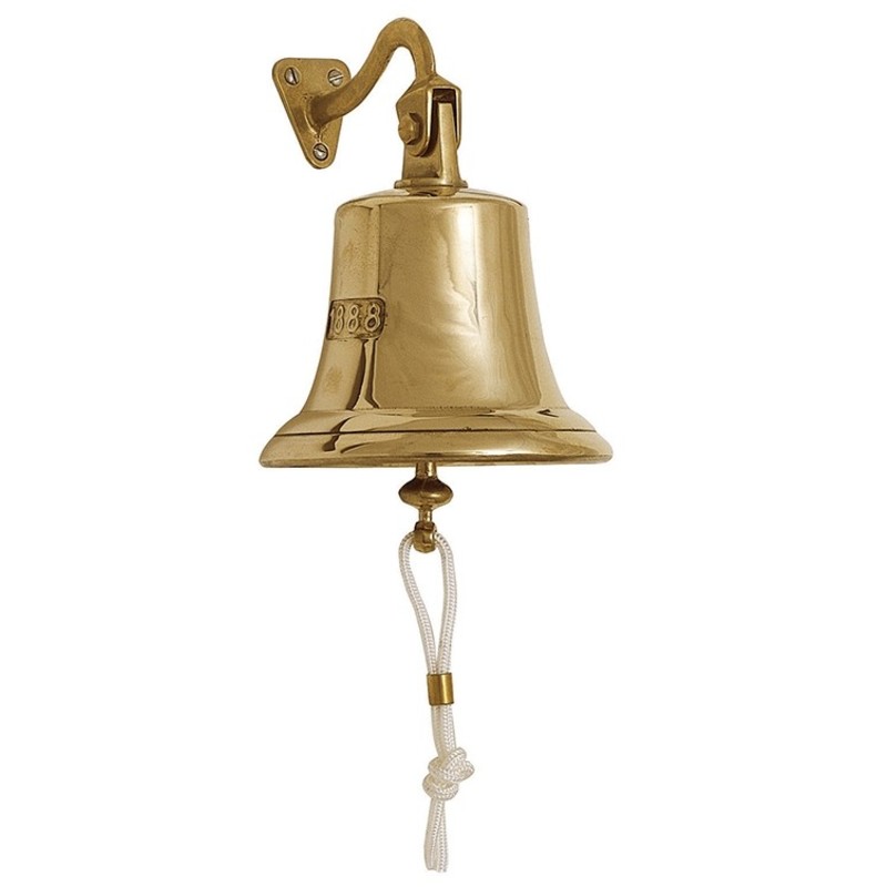 Plastimo cloche laiton poli d.160 2kg, 1888