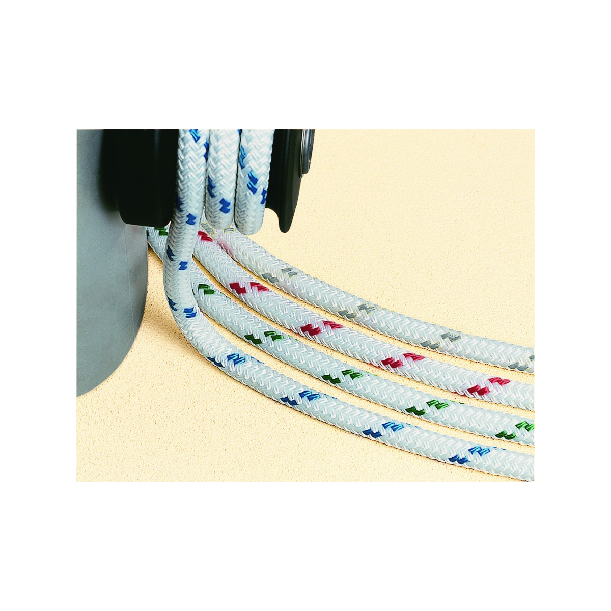 Plastimo cord. polyester 16 fuseaux id bleu ø12m