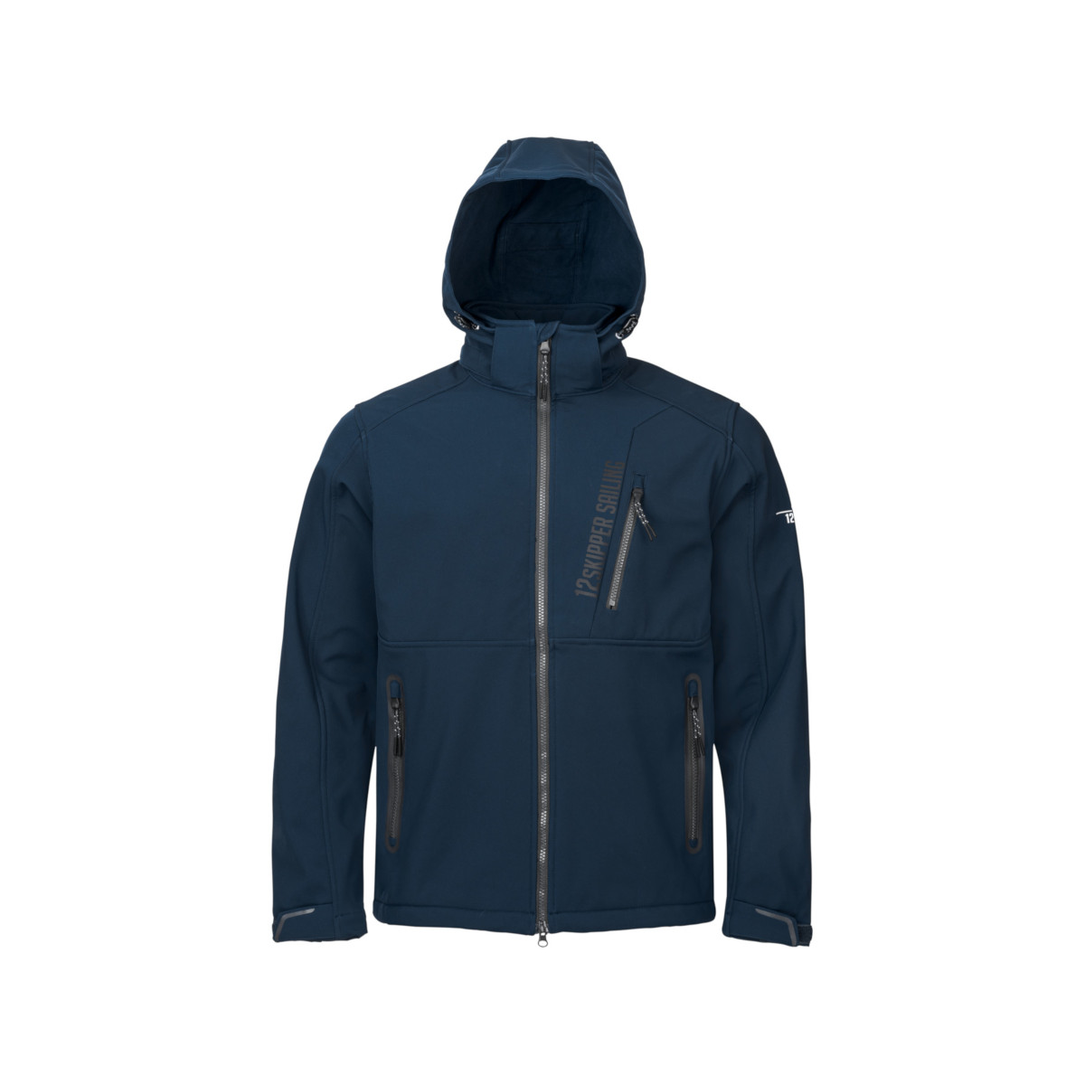 12skipper Amundsen veste softshell unisexe - bleu marine, taille S