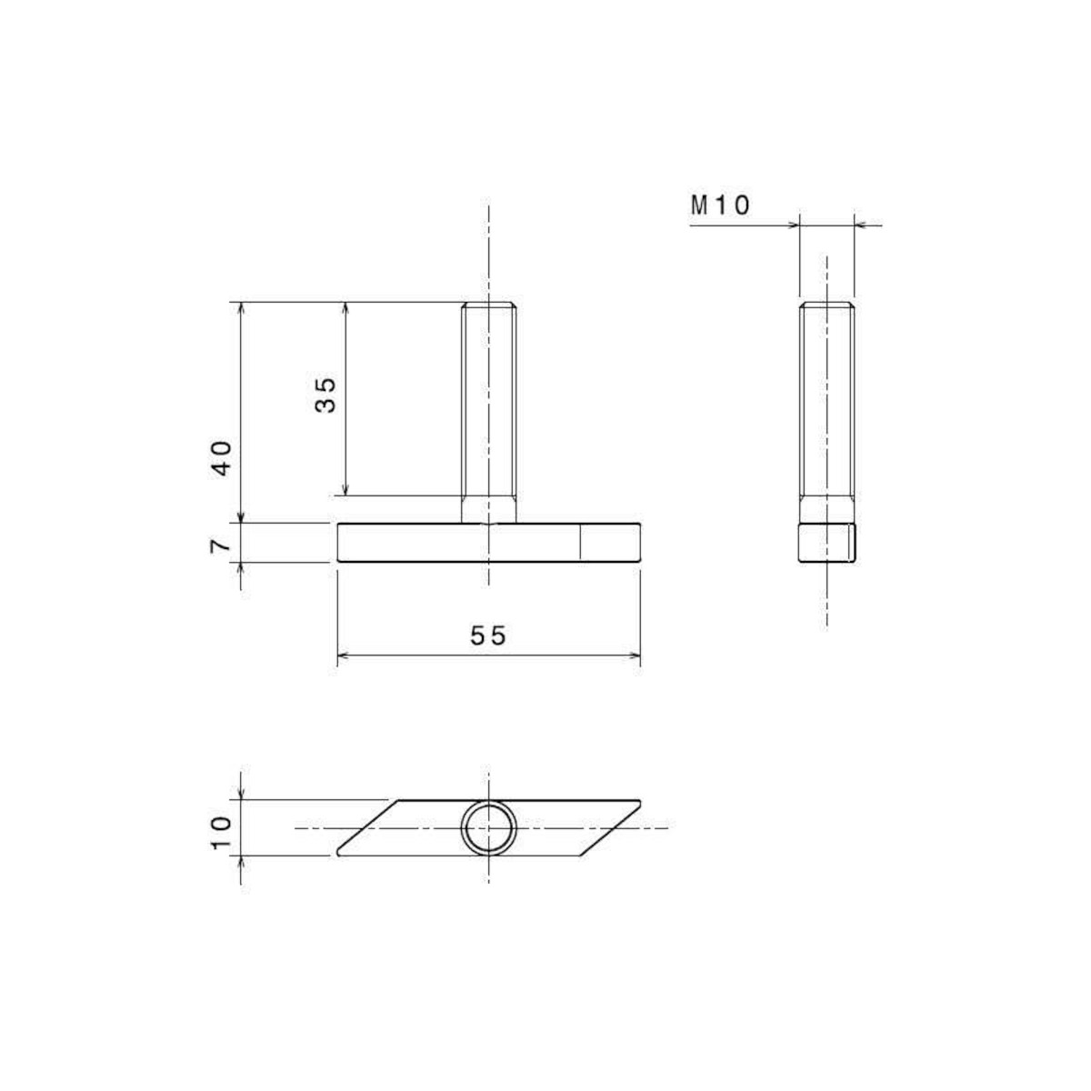 Plastimo kit 4 fixations bumper