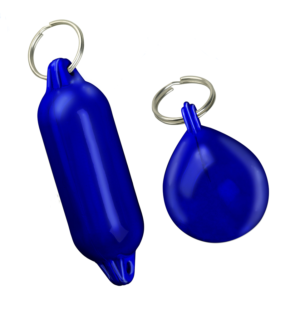 Plastimo porte cle flottant sphere bleu