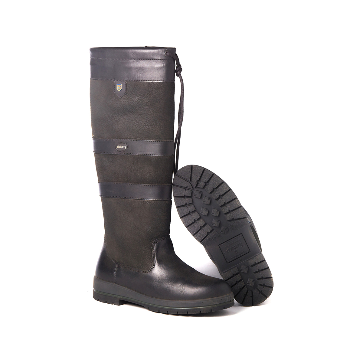 Dubarry Galway RegularFit Country Boots bottes en cuir GoreTex unisexe noir, taille 38