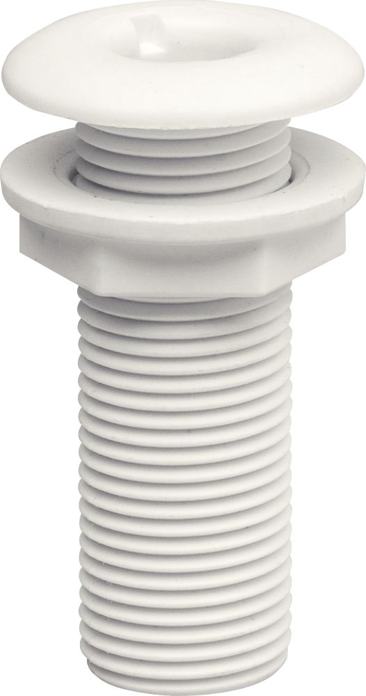 Plastimo passe-coque filete flush ø25mm l65mm blc