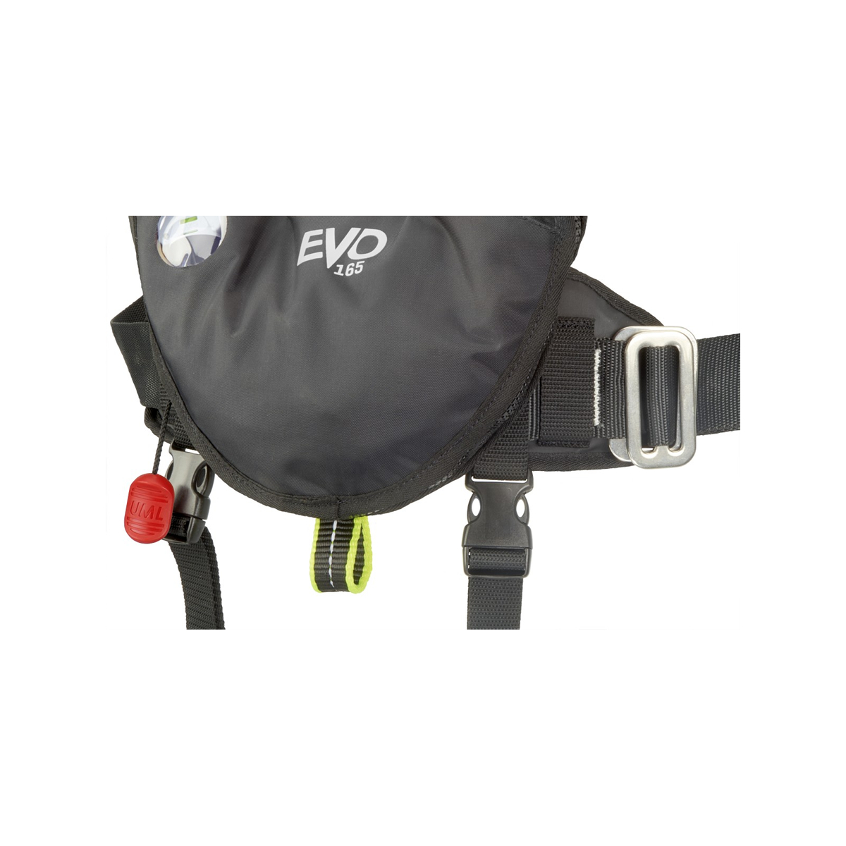 Plastimo gilet gf evo 165 auto ps+harn noir+sc