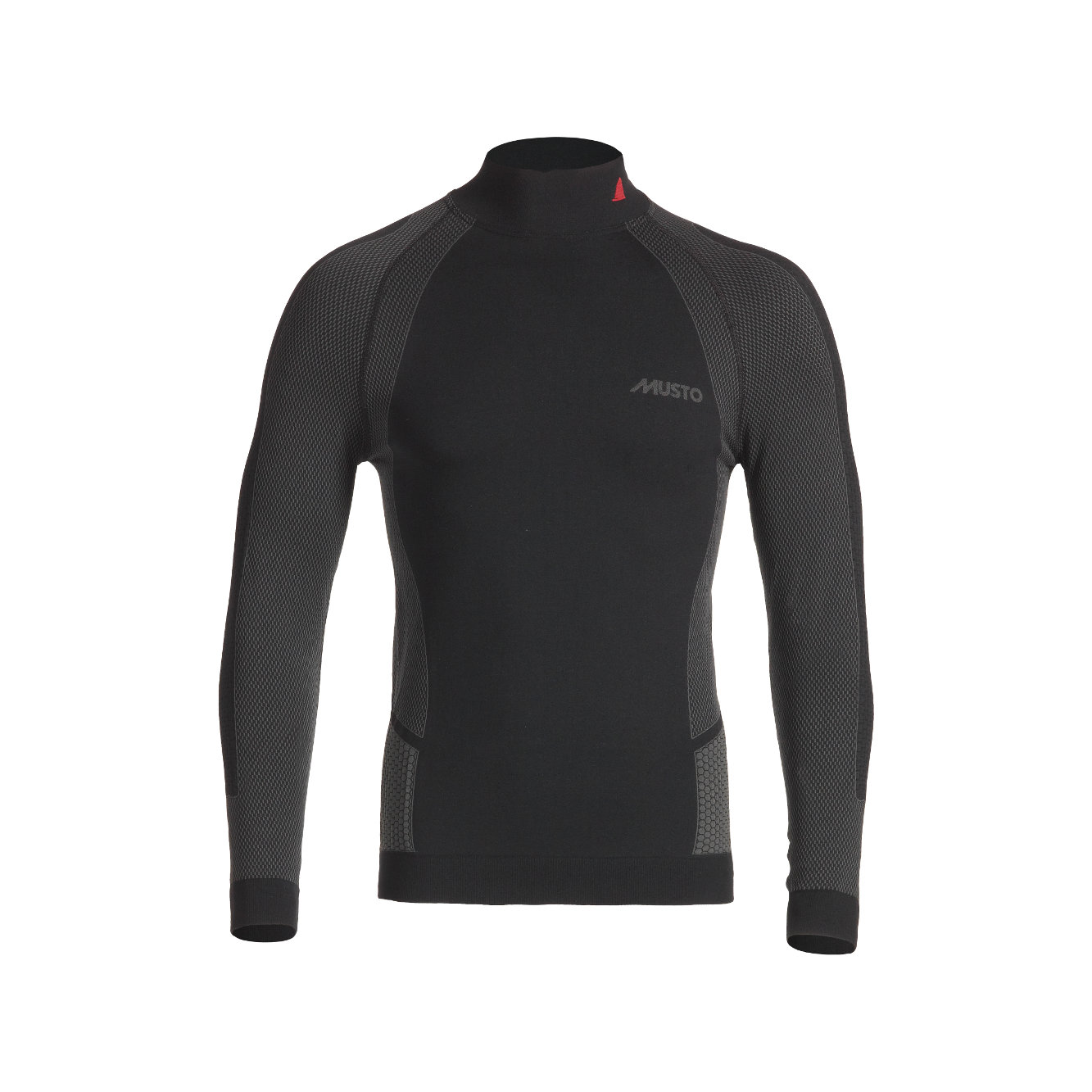 Musto Active Base-Layer T-shirt manches longues homme noir, taille XS/S