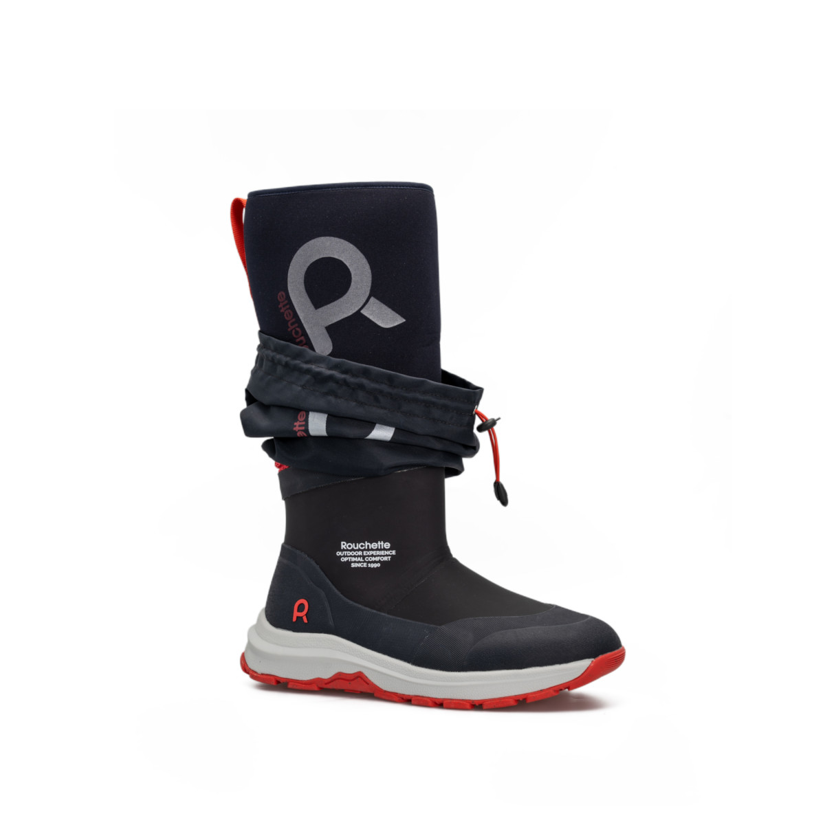 Rouchette Bottes de voile Ulysse Unisex bleu marine, taille 43