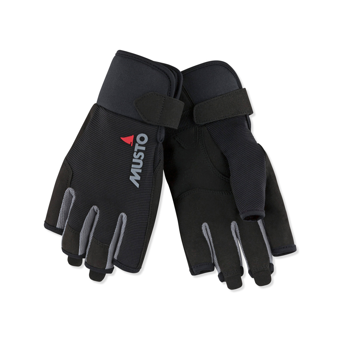 Musto Essential gants de voile doigts courts noir, taille M