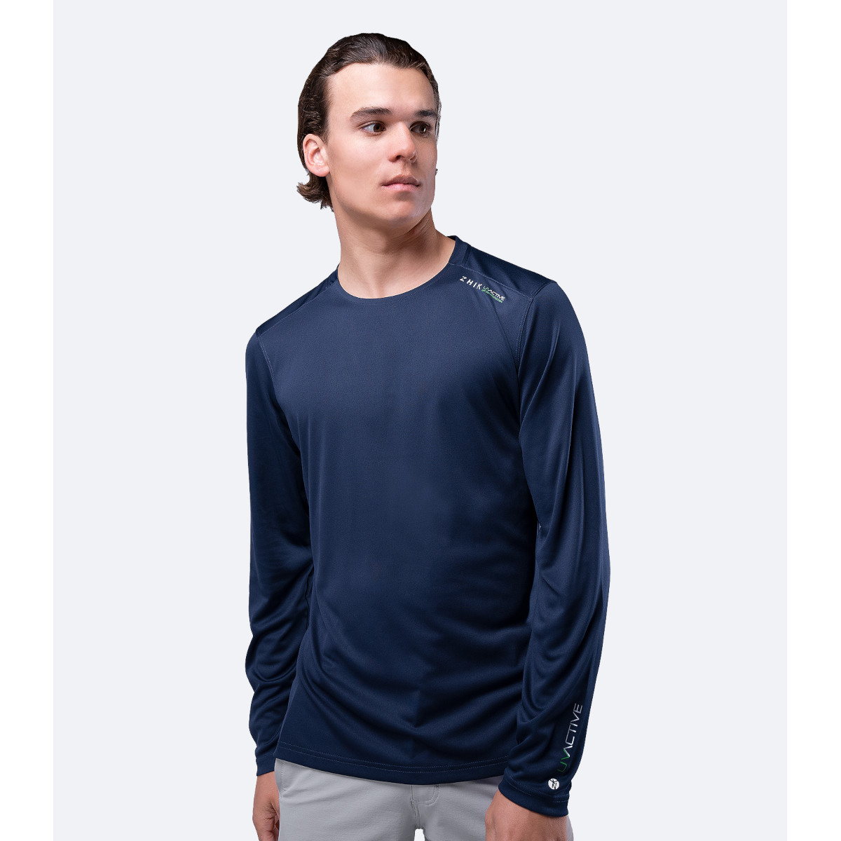 Zhik UVActive Haut à manches longues homme - Couleur bleu marine