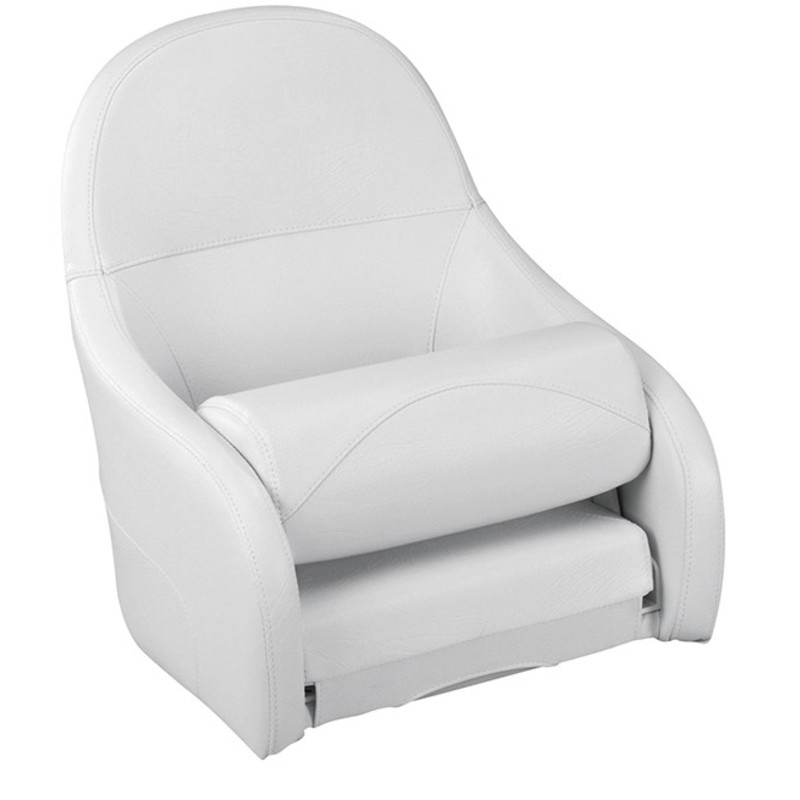 Plastimo siege rabattable vinyl blanc