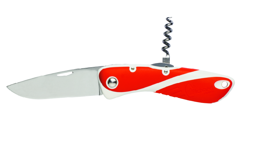 Plastimo couteau aquaterra tire-bouchon rouge/blc