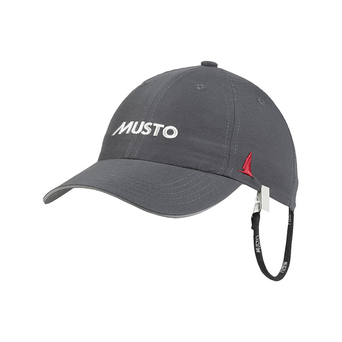 Musto Crew Essential Fast Dry casquette voile anthracite