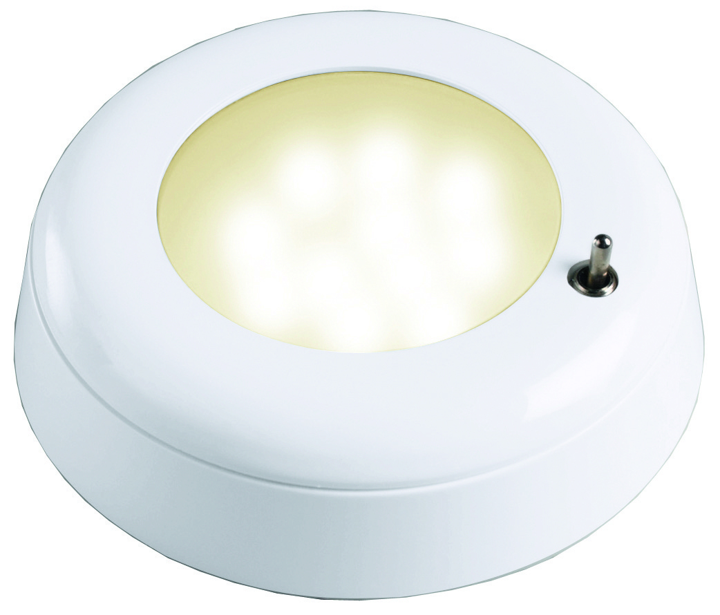 Plastimo plafonnier led nova interr.chr + support