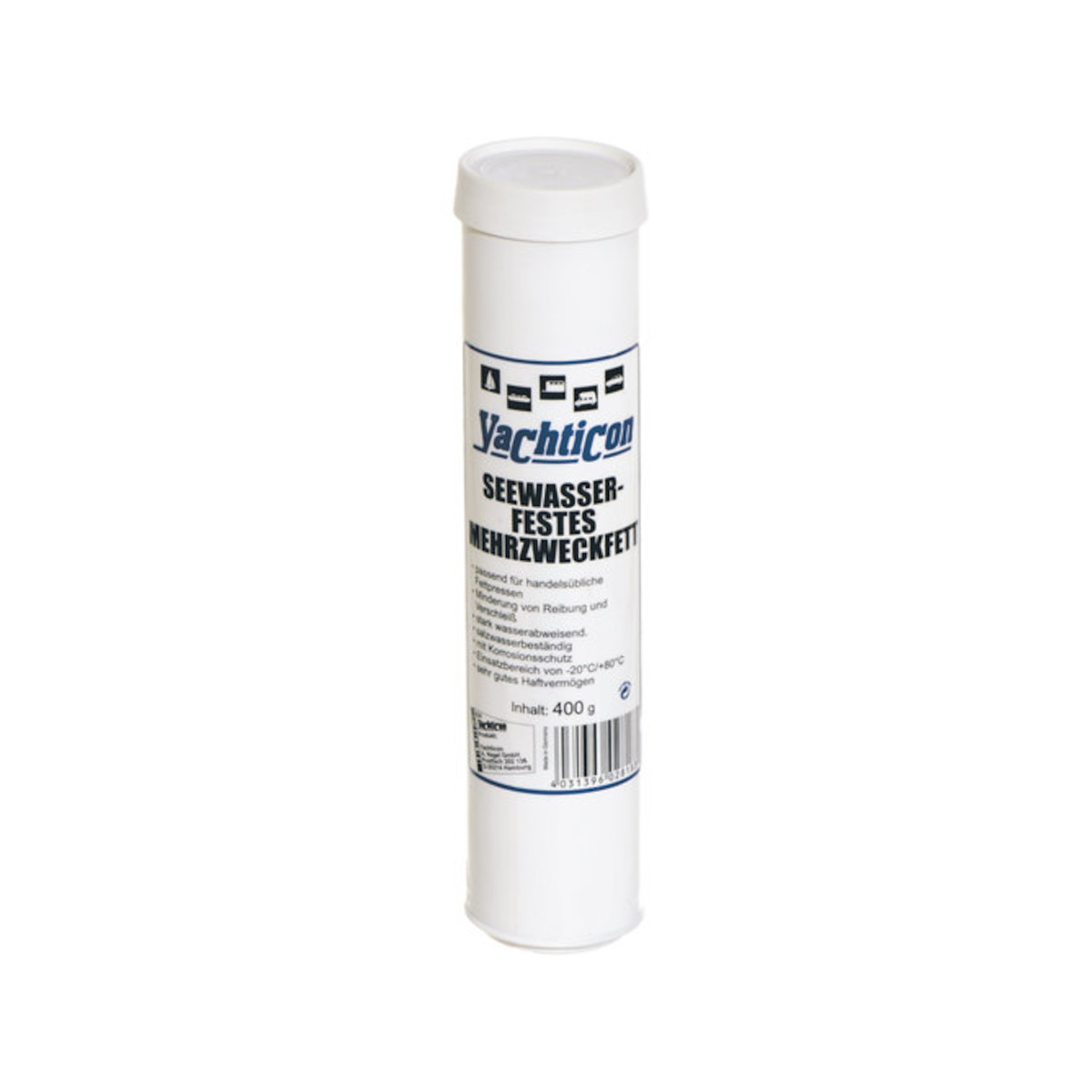 Graisse multi-usages Yachticon résistante à l'eau de mer pour pompes à graisse 400g