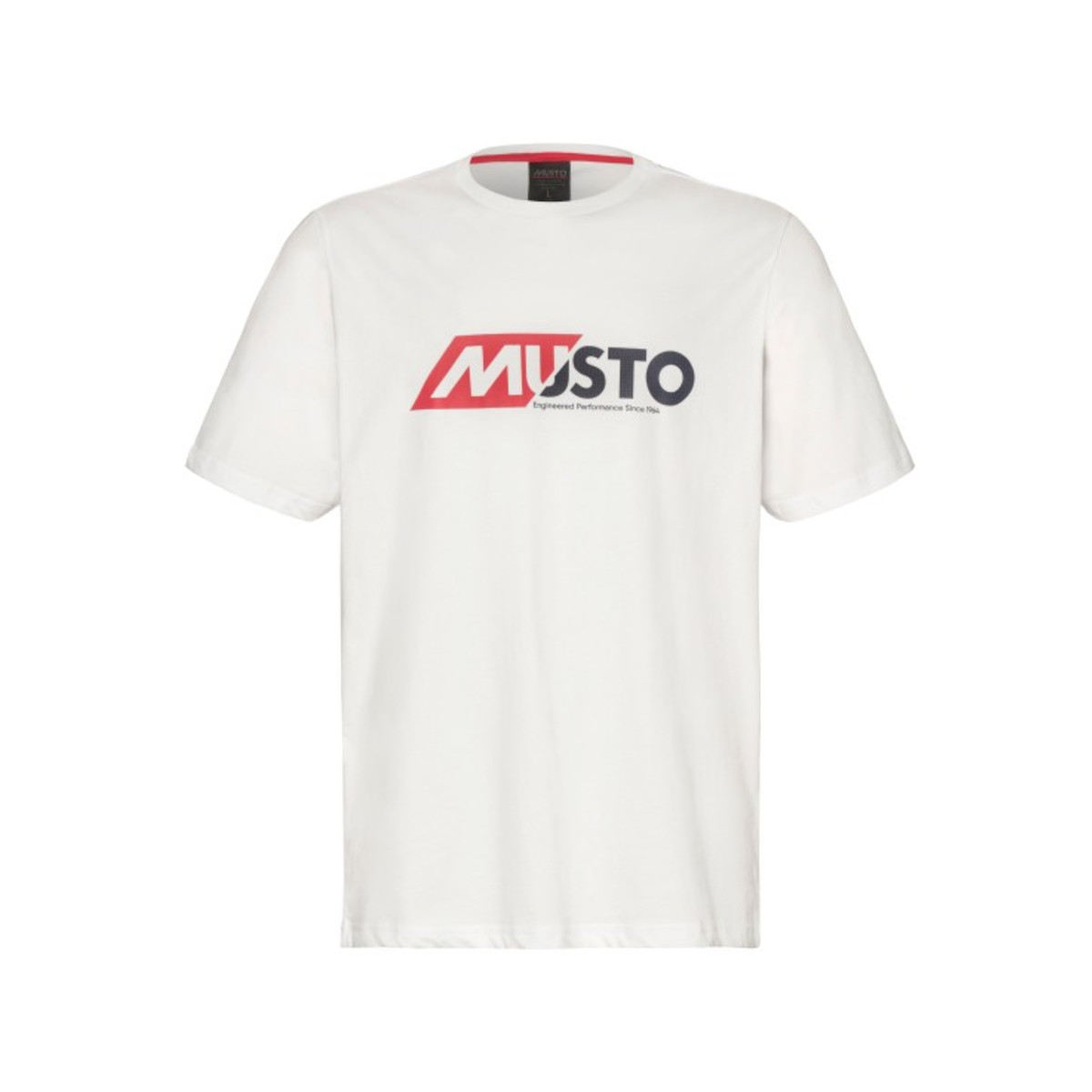 Musto Marine T-shirt Graphic Homme blanc, taille M