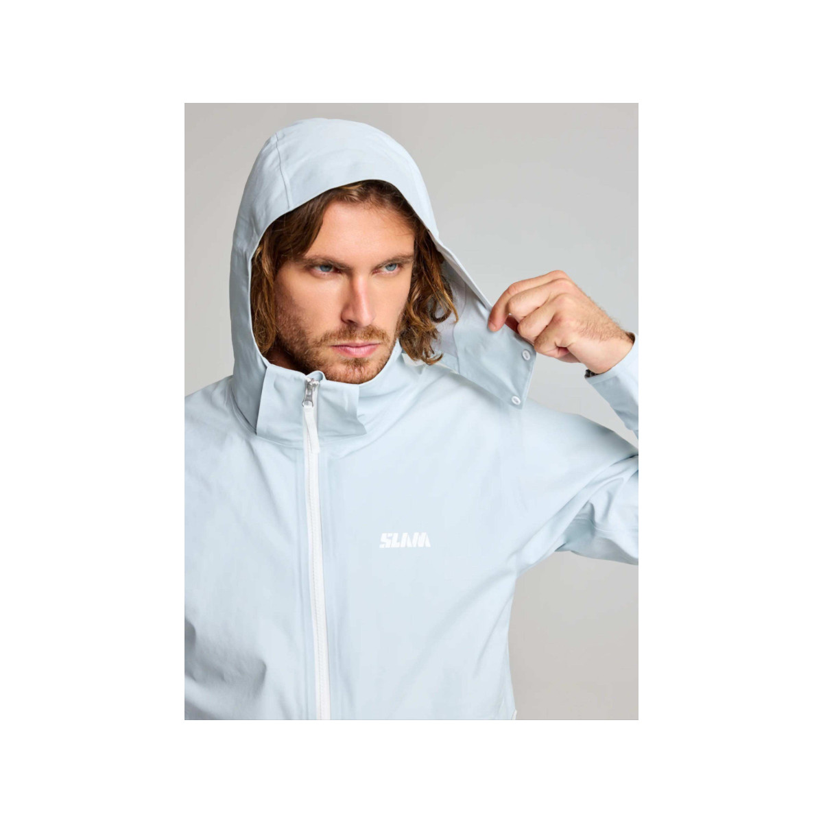 SLAM OD Hooded Jacket veste de voile pour homme grise, taille L