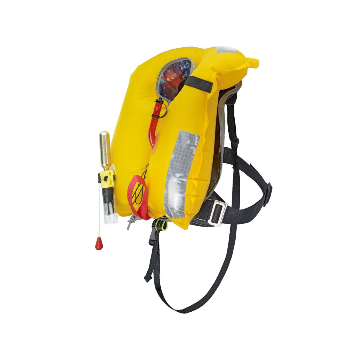 Plastimo gilet gf evo-j auto+harn+sc rouge