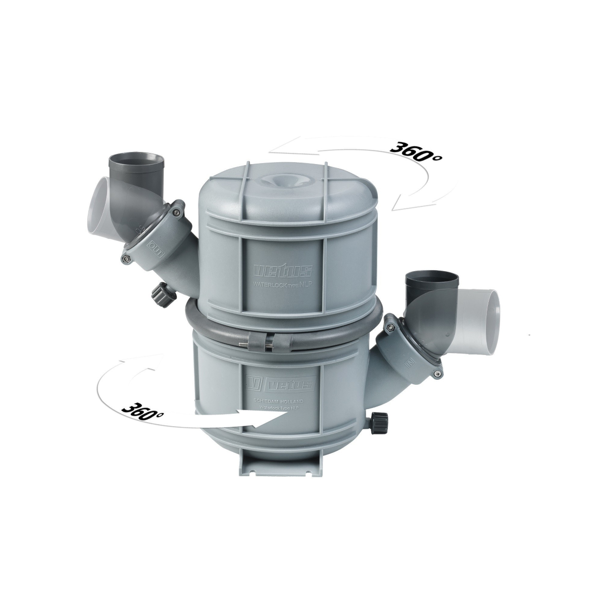 Vetus waterlock nlp50 super ø50mm - 10 l