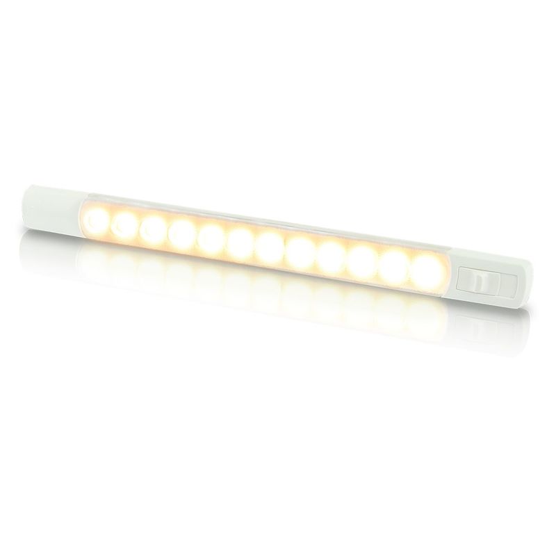 Hella lampe de marche, blanc chaud/ rouge, 24V
