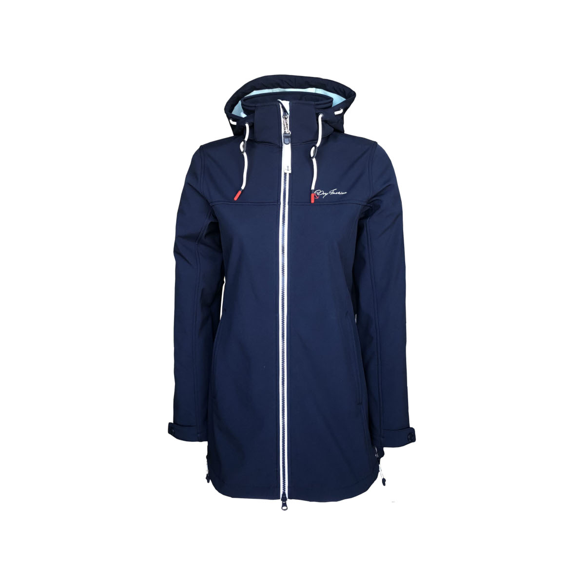 Dry Fashion Hooge Manteau softshell Femmes bleu marine, taille 40