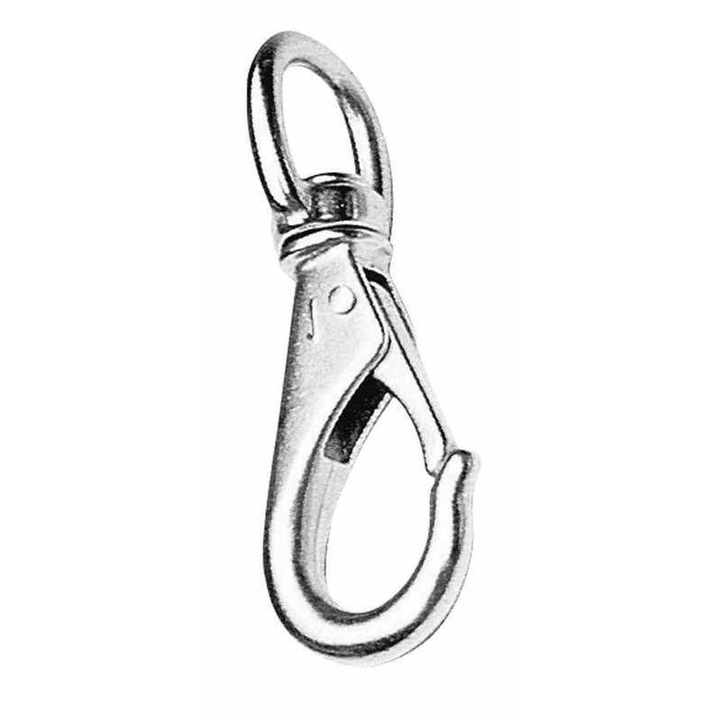 Plastimo mousqueton fixe l.chr.48mm ø10mm
