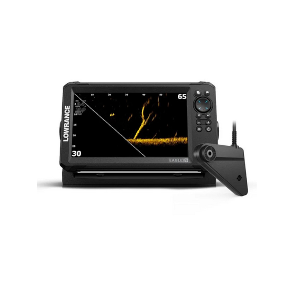 Lowrance Eagle 9 traceur de cartes - sonde tableau arrière Eagle Eye incluse