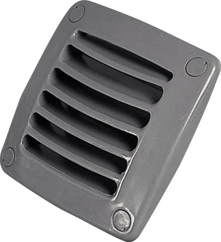 Plastimo grille d'aeration carre 92x92 gris