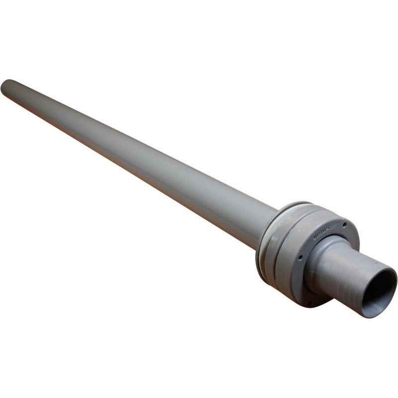 Vetus conduite d'éxtraction, l=780 mm, avec raccord ø 38 mm, droit