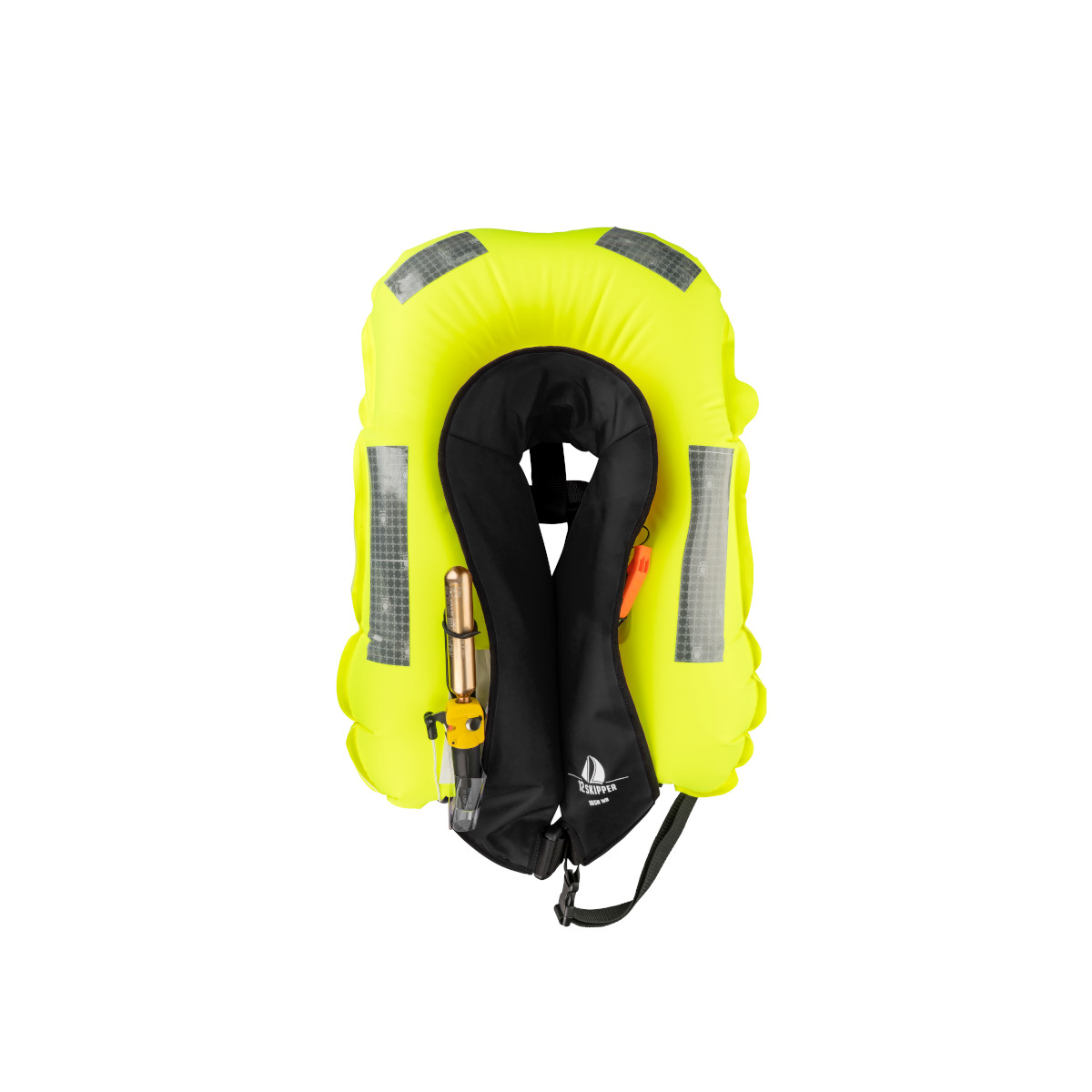 Lot de 2 : 12skipper gilet de sauvetage automatique 165N ISO - noir
