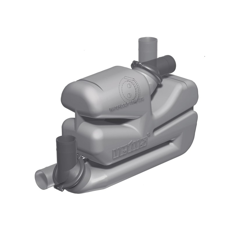 Vetus waterlock lsg90 - ø90 mm coudes orientables