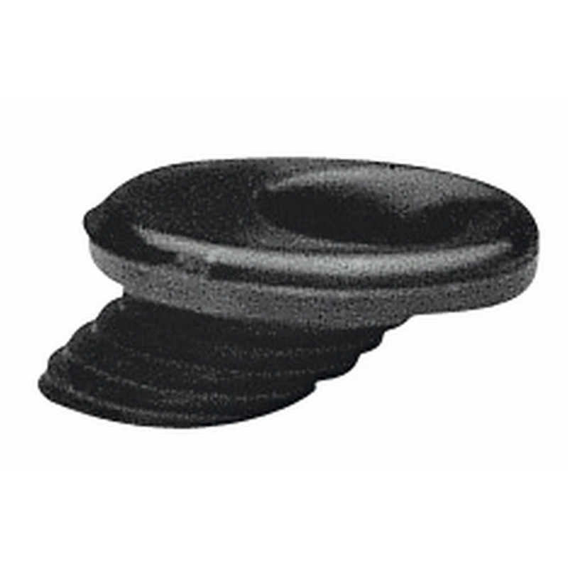 Plastimo ecubiers d'angle 7mm noir x4