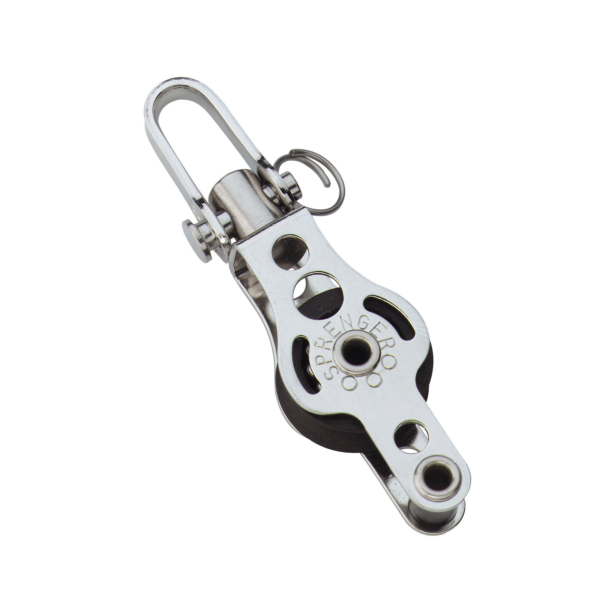 Hs sprenger Micro XS Block 6mm - simple avec manille pivotante et HUNDSFOTT