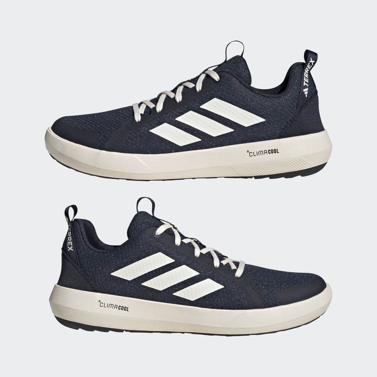 Adidas Boat Lace chaussure bateau, unisexe - bleu marine/blanc, pointure 38 2/3
