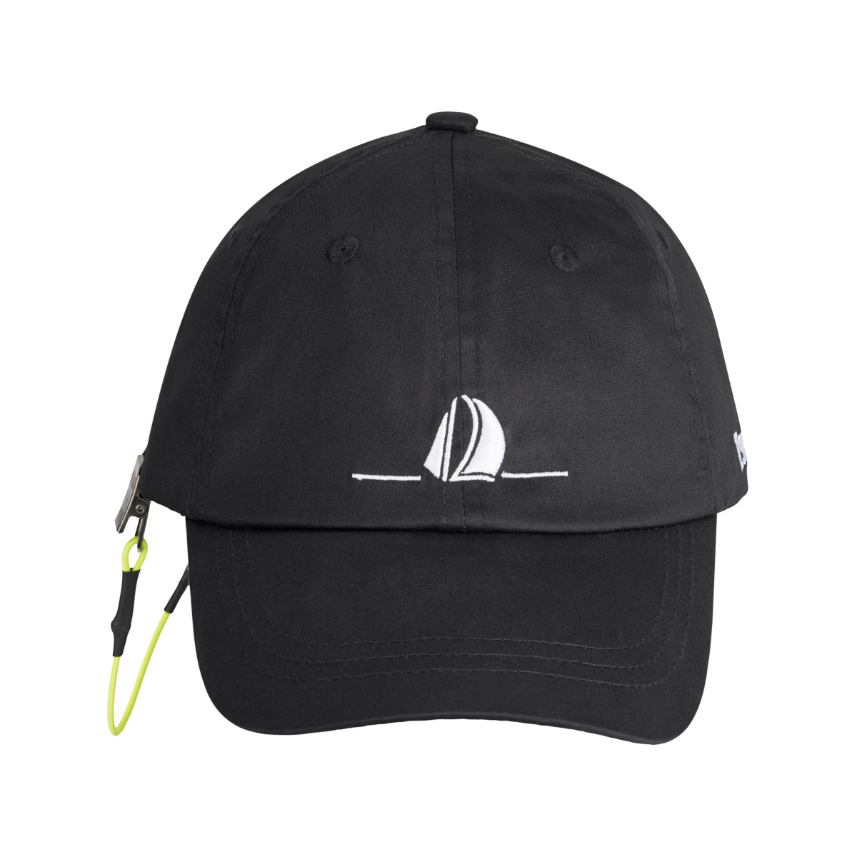 DEAL: 12skipper Seafarer Casquette de voile avec clip de retenue noir