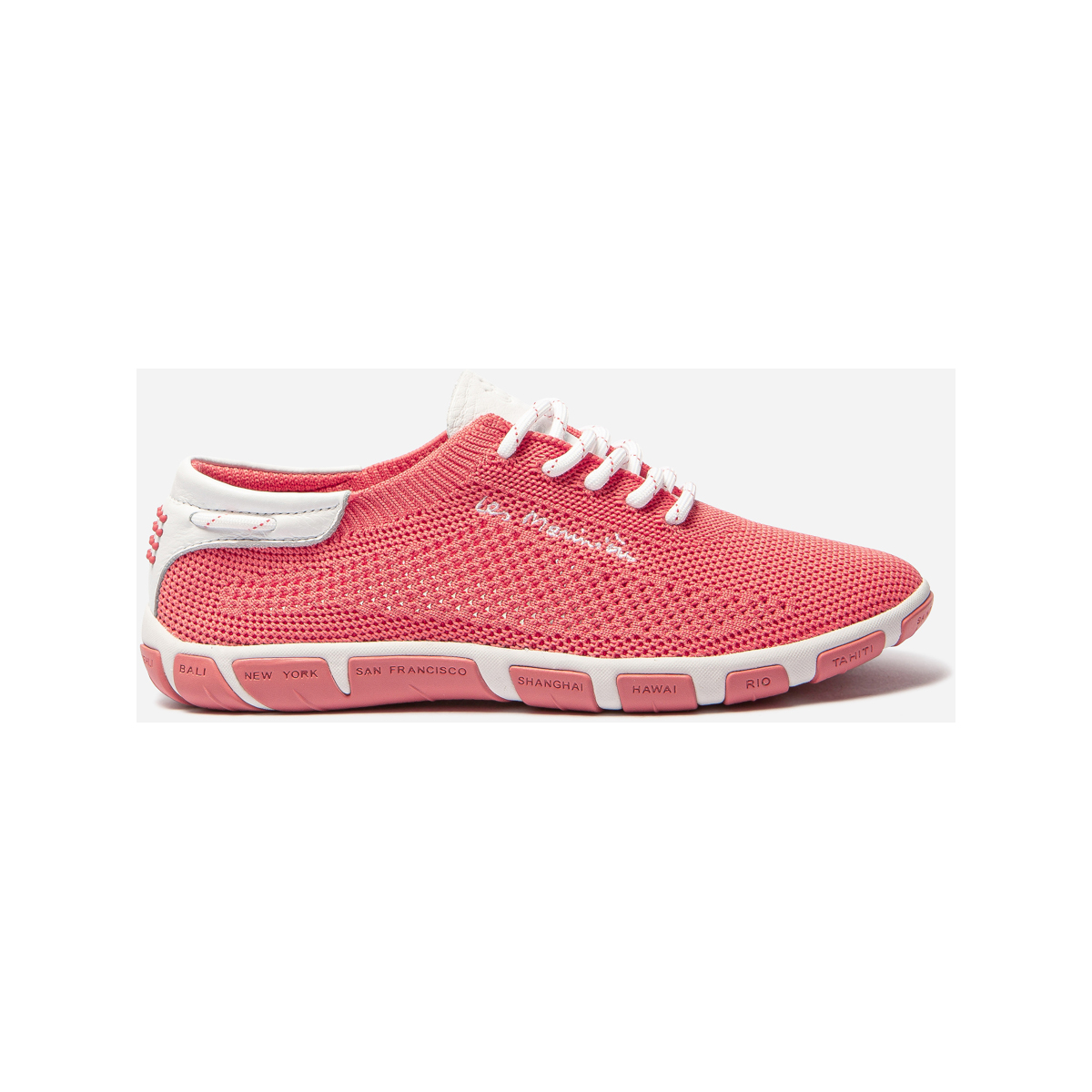 TBS Clamer Mocassins Bateau Femme En Cuir Blanc – Chaussures Ballerines Légères Semelle Caoutchouc Cousue Main 41 EU