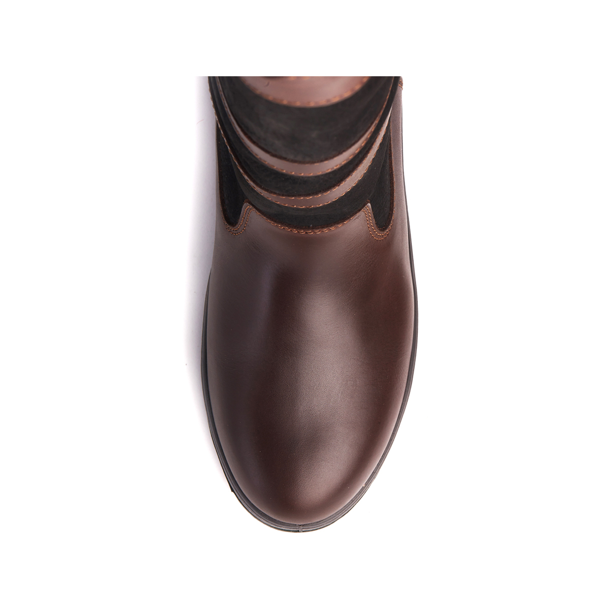 Dubarry Galway RegularFit Country Boots bottes en cuir unisexe noir-marron, taille 42