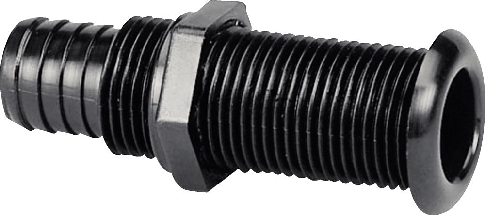 Plastimo passe-coque cannele stand ø25mm noir