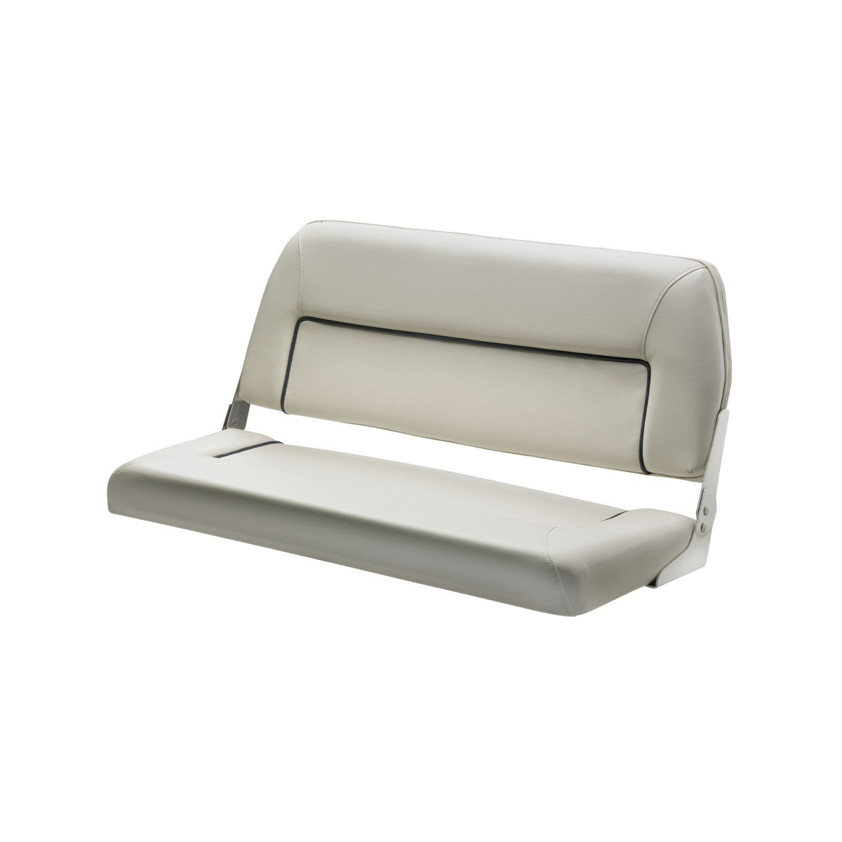 Vetus banquette first class blanc avec liseré bleu