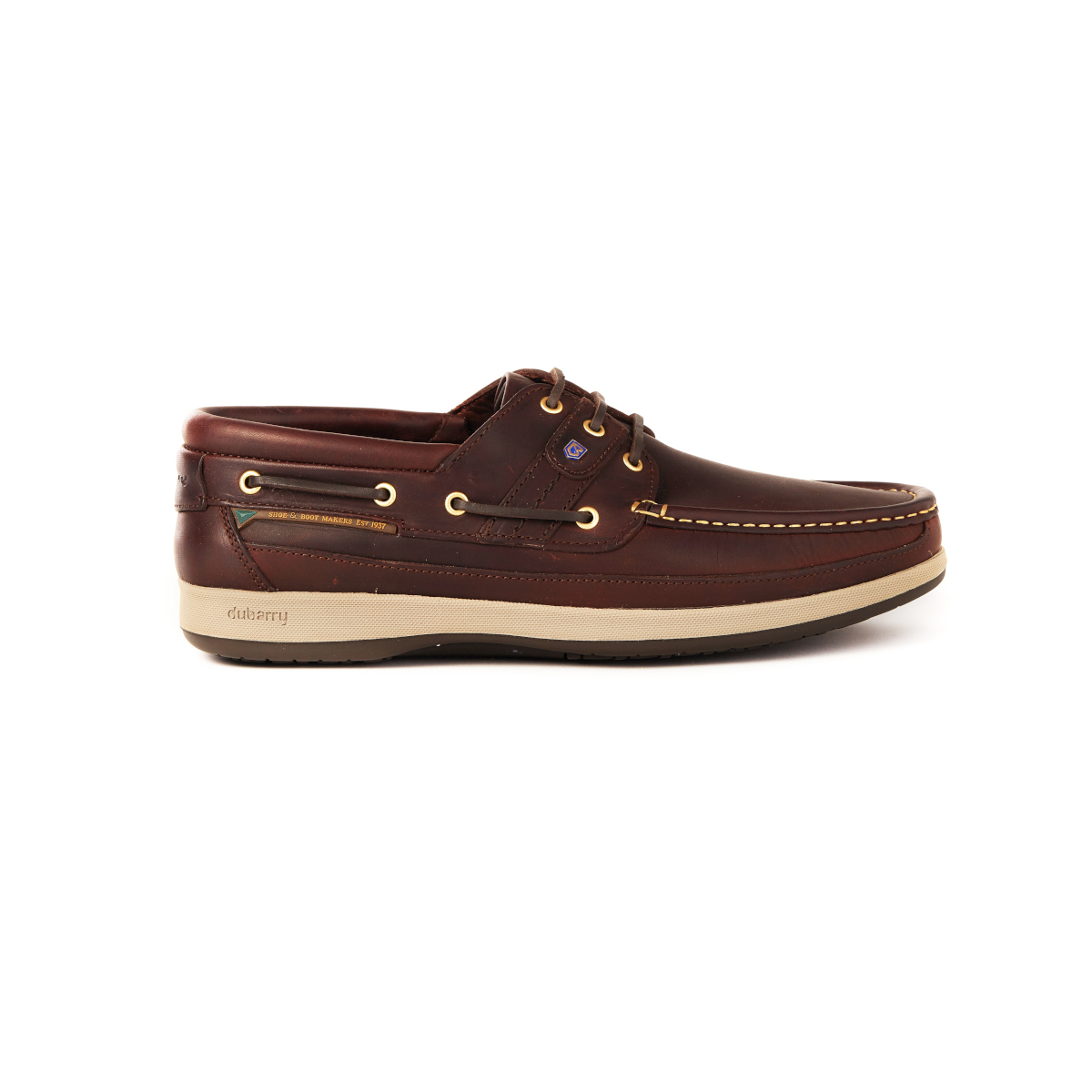 Dubarry Atlantic chaussures bateau homme brun-rhum, taille 42