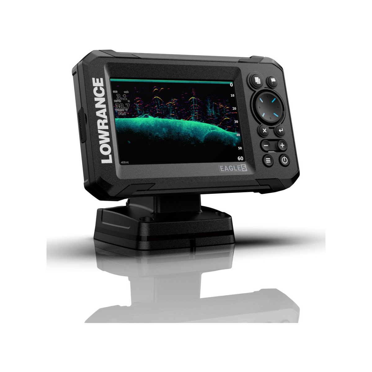 Lowrance Eagle 5 traceur de cartes - sonde tableau arrière SplitShot HD incluse
