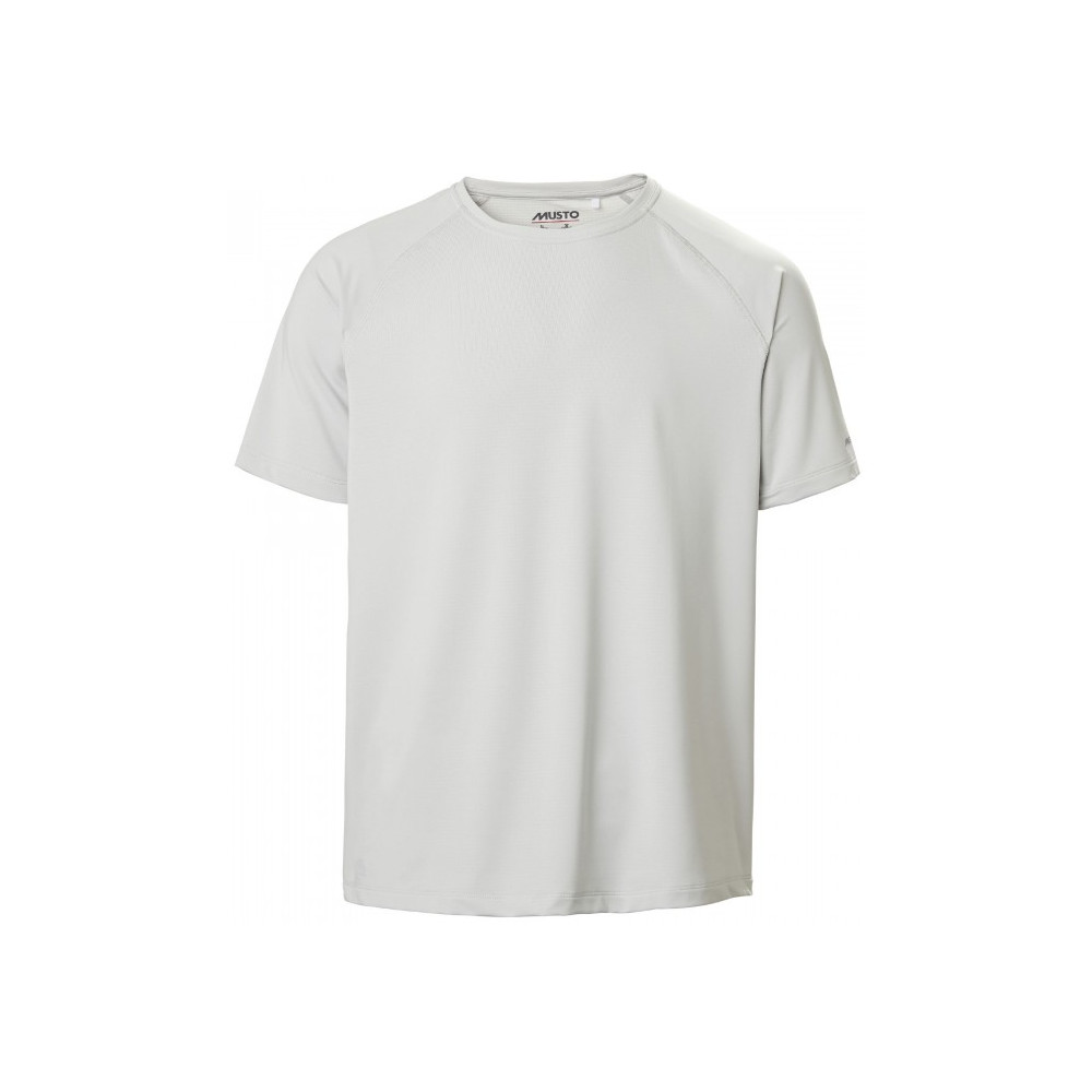 Musto Evolution Sunblock T-shirt homme gris clair, taille XL