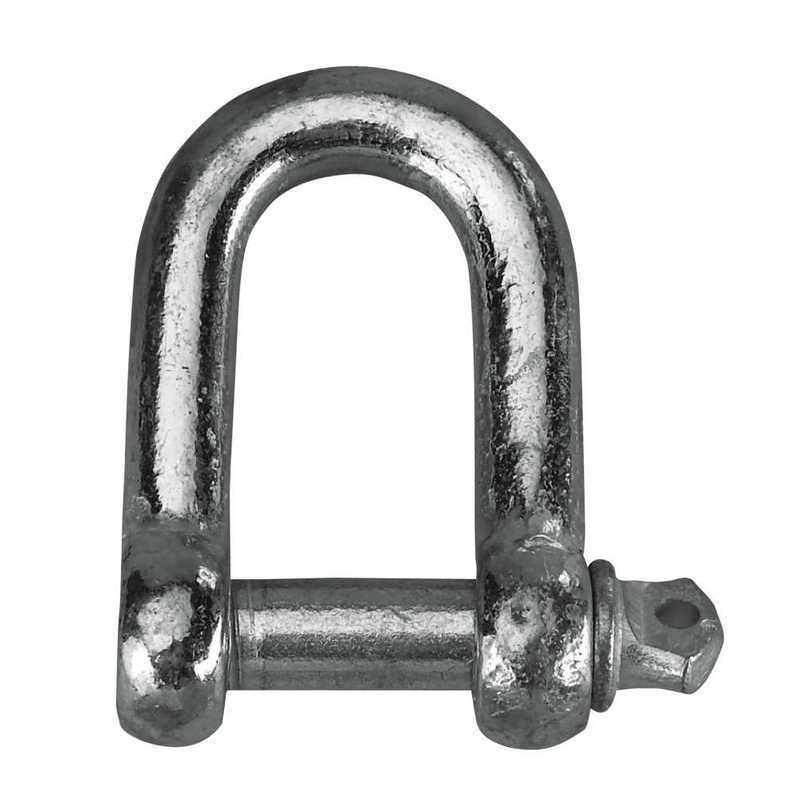Plastimo manille galva droite ø8mm carte jaune